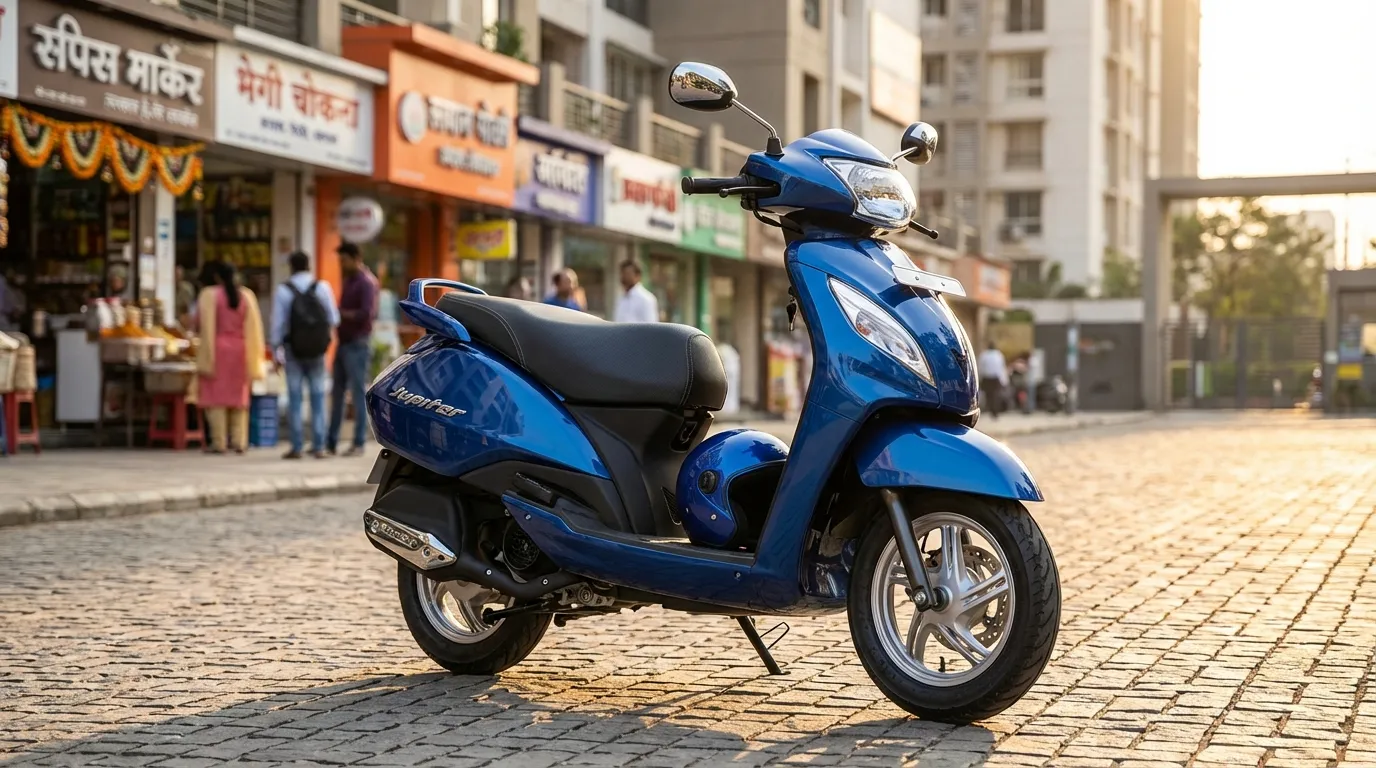TVS Jupiter 125: Most Convenient Scooter for Women