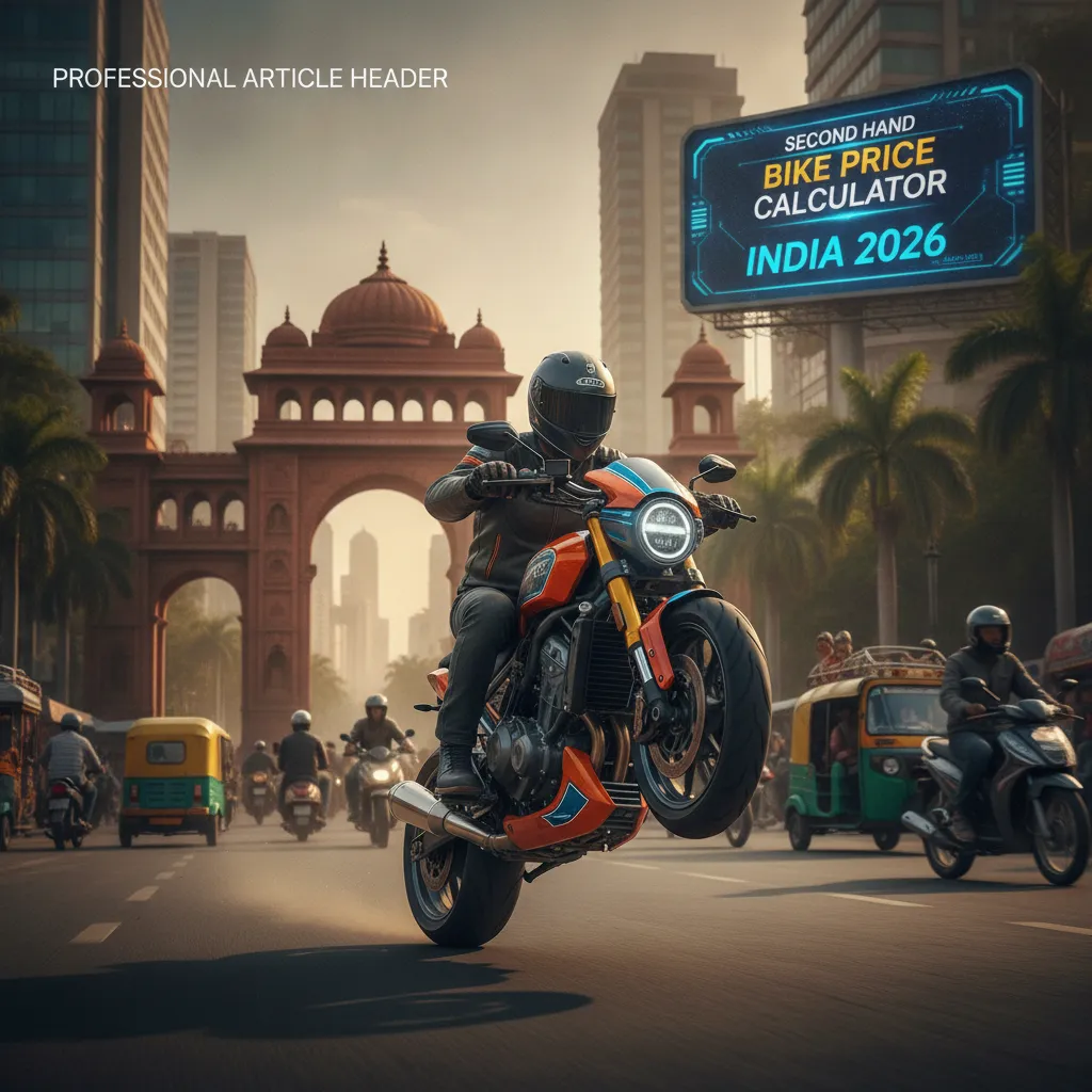 Second Hand Bike Price Calculator India 2026