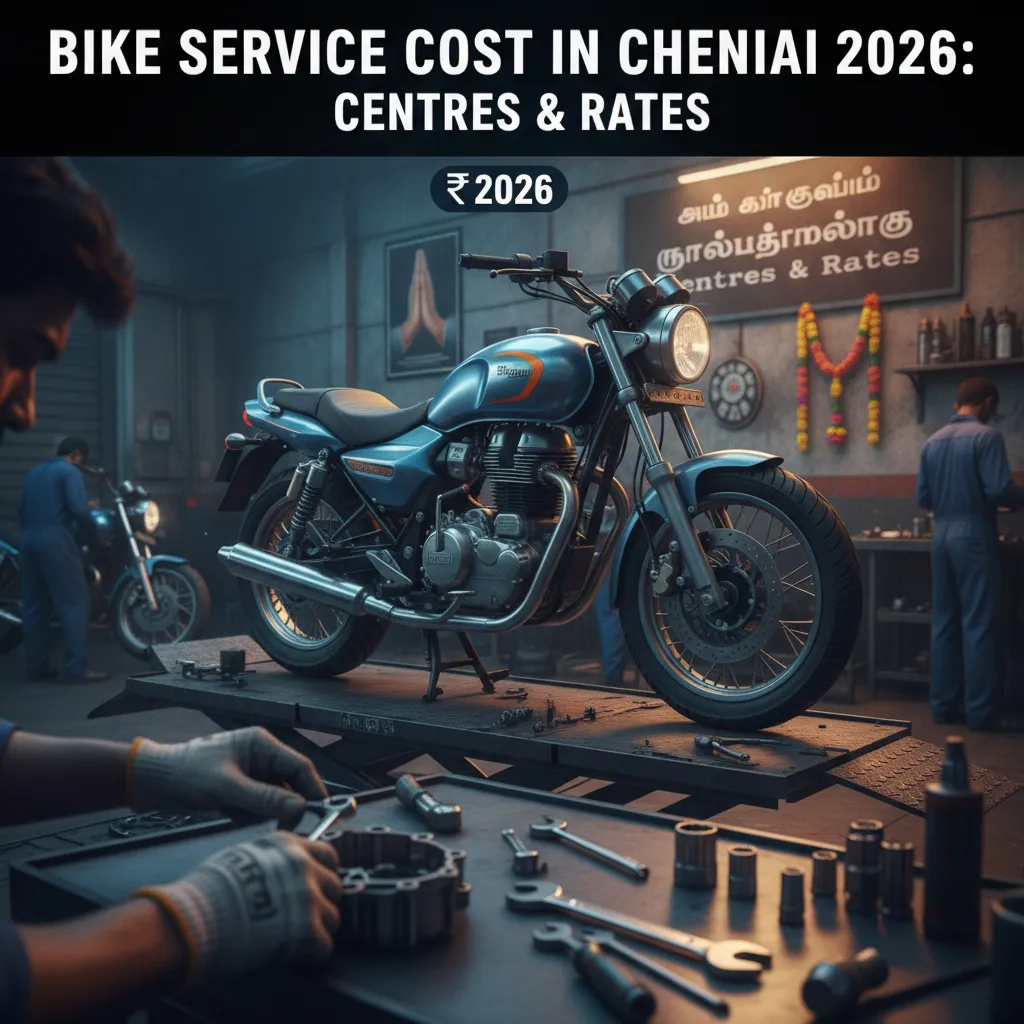 Bike Service Cost in Chennai 2026: Centres & Rates