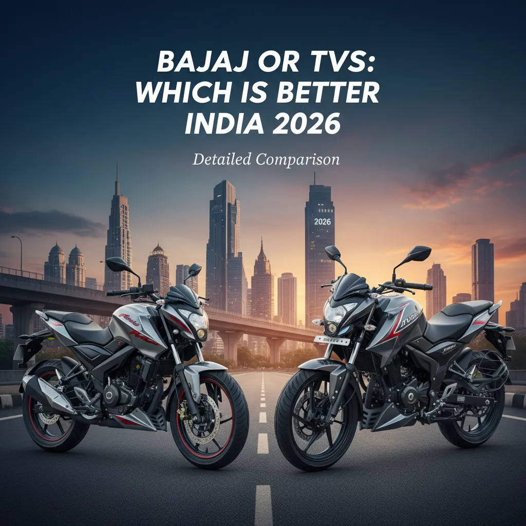Bajaj or tvs which is better India 2026: Detailed Comparison