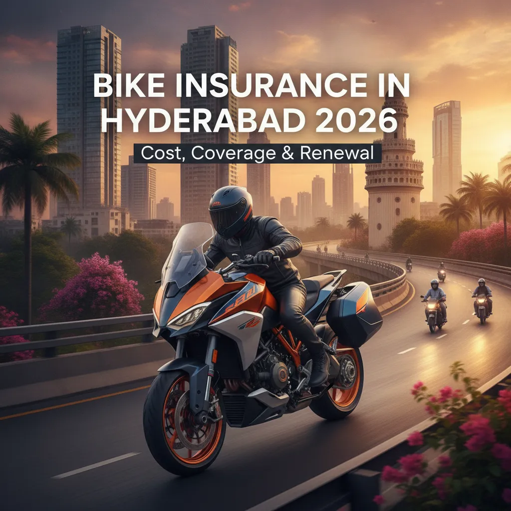 Bike Insurance in Hyderabad 2026: Cost, Coverage & Renewal