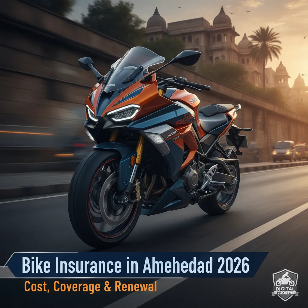 Bike Insurance in Ahmedabad 2026: Cost, Coverage & Renewal