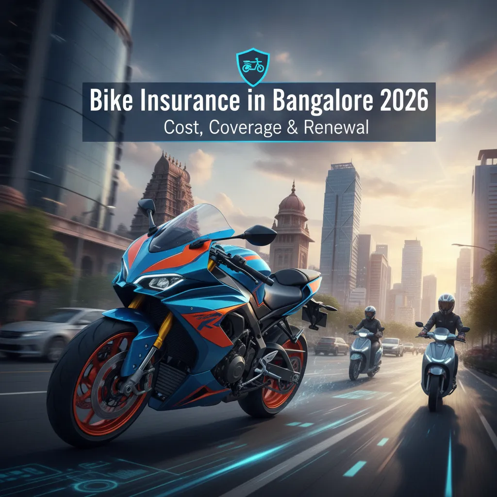 Bike Insurance in Bangalore 2026: Cost, Coverage & Renewal
