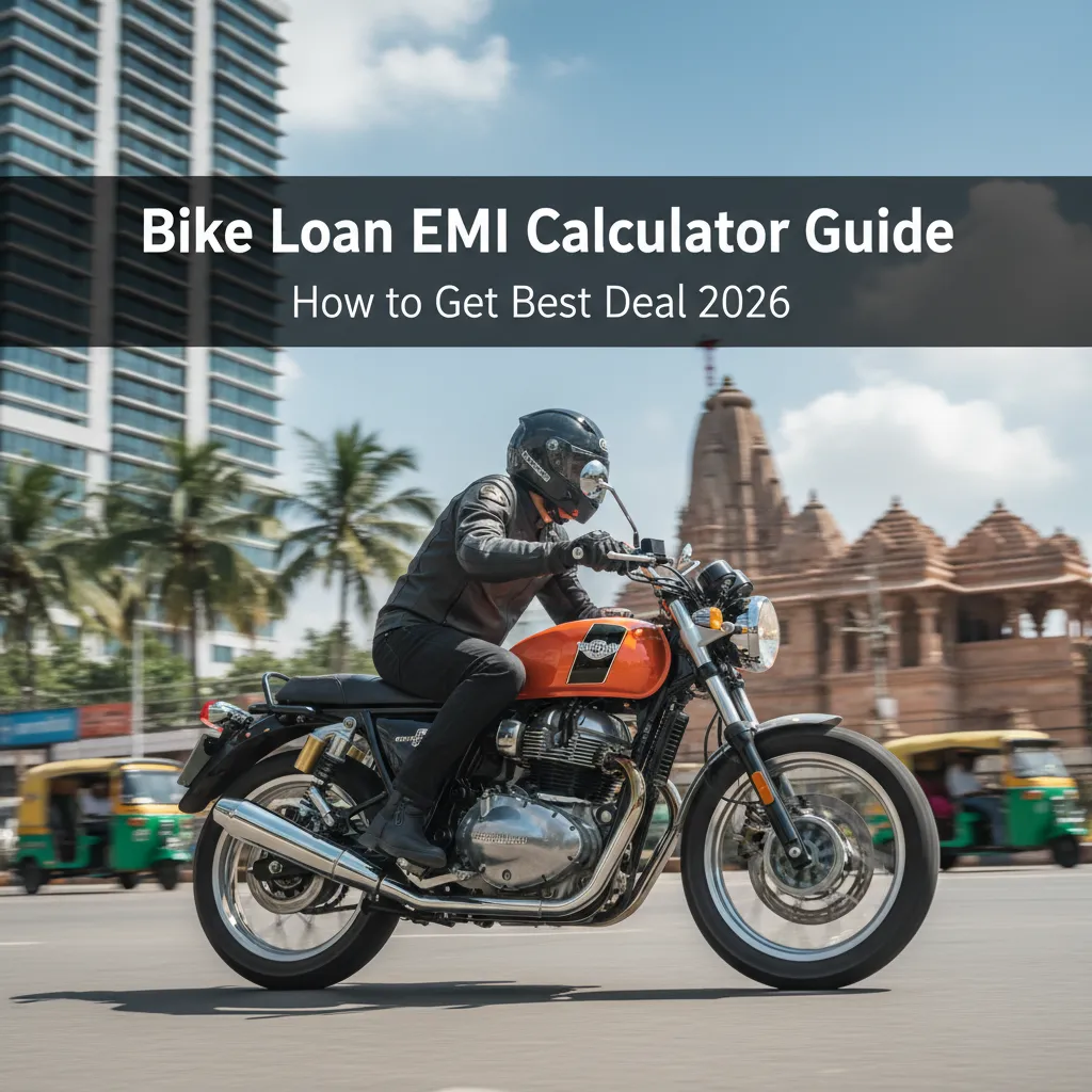Bike Loan EMI Calculator Guide: How to Get Best Deal 2026