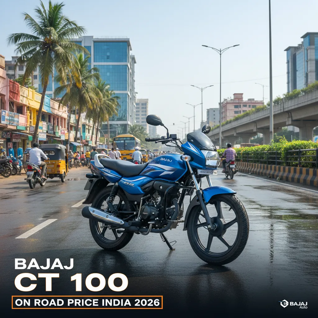 Bajaj ct 100 on road price India 2026