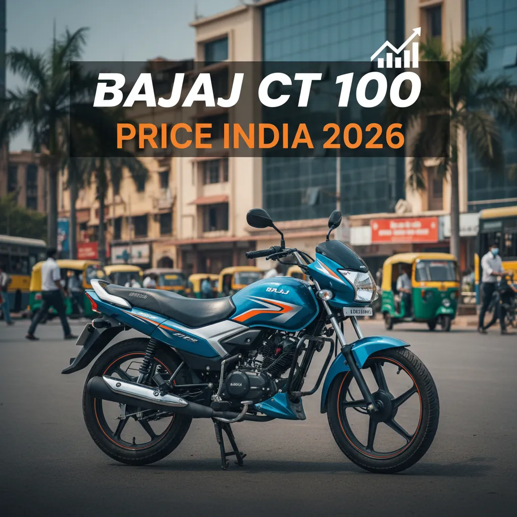 Bajaj ct 100 price India 2026