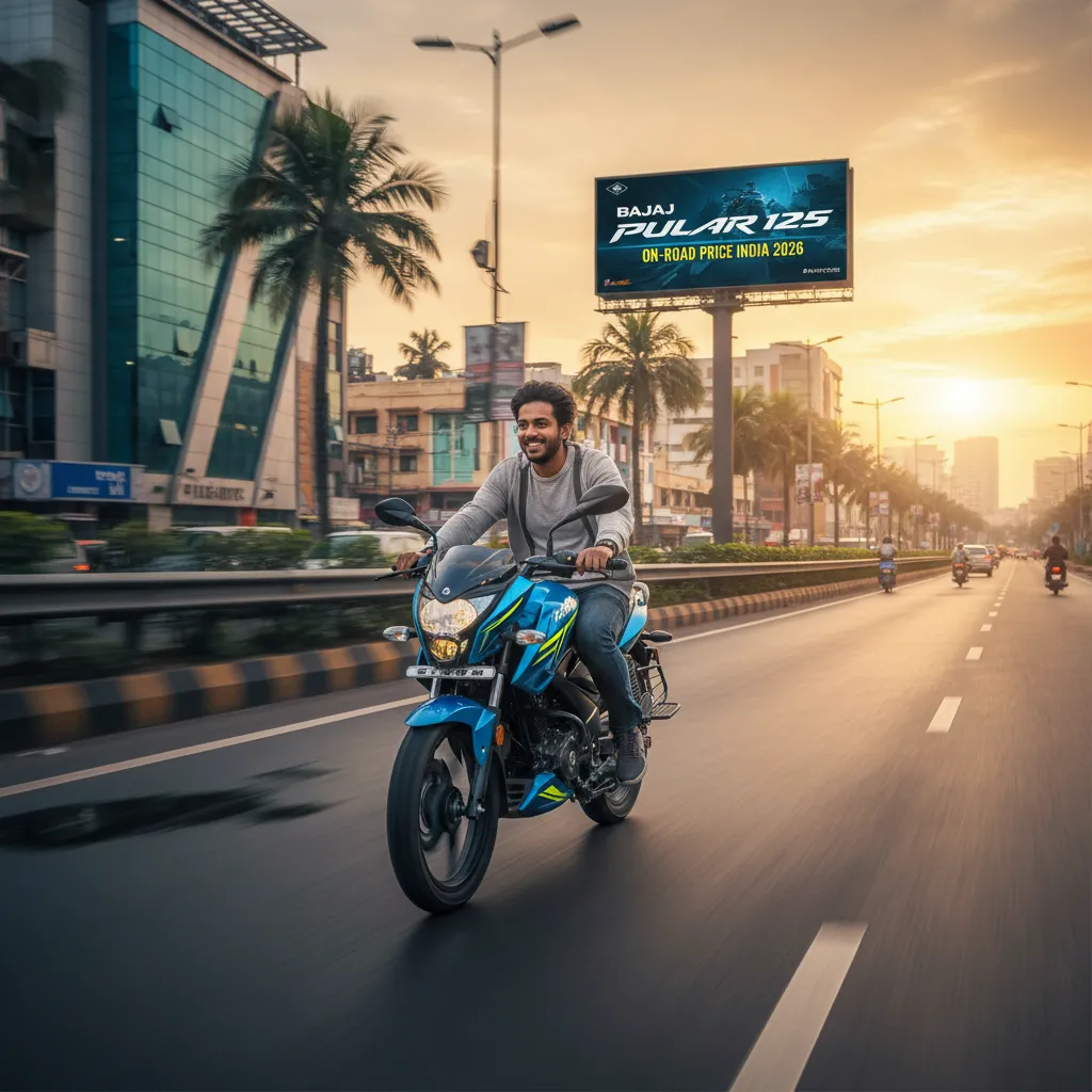 Bajaj pulsar 125 on road price India 2026