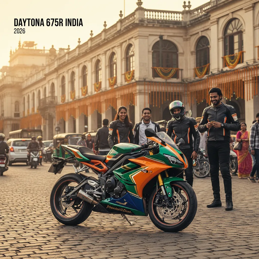 Daytona 675r India 2026