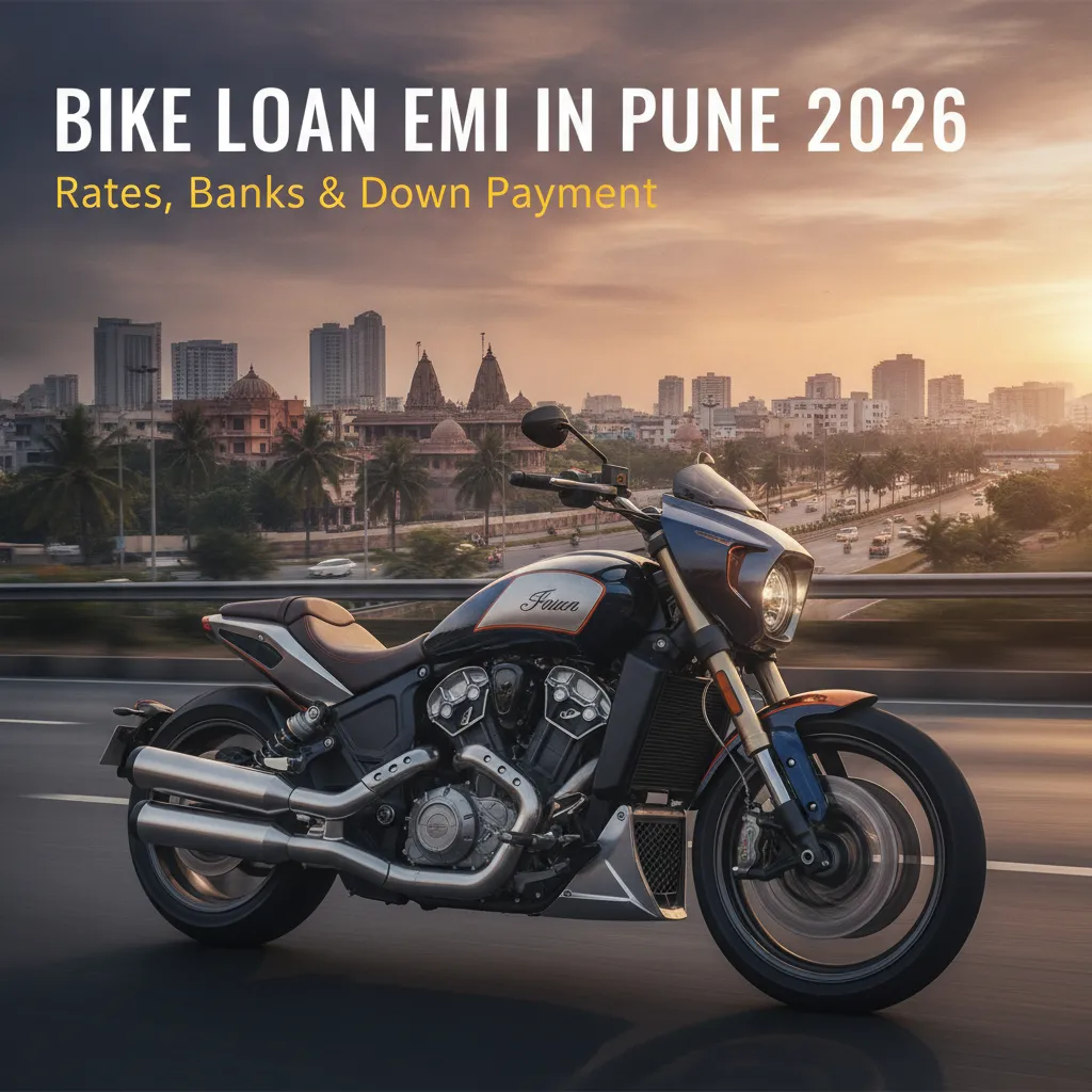 Bike Loan EMI in Pune 2026: Rates, Banks & Down Payment
