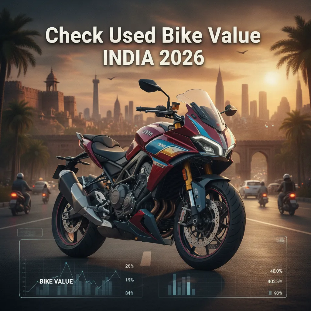 Check Used Bike Value India 2026