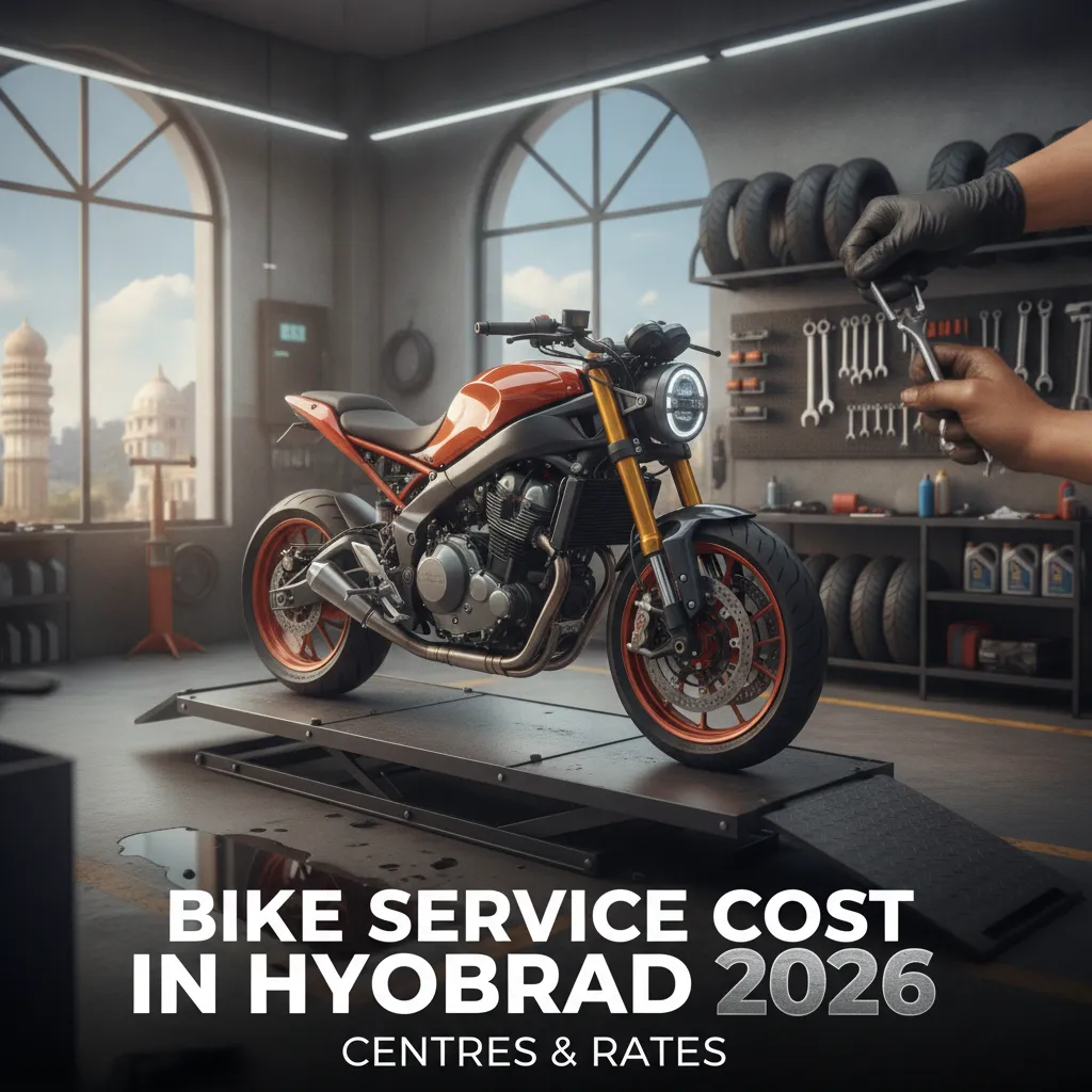 Bike Service Cost in Hyderabad 2026: Centres & Rates
