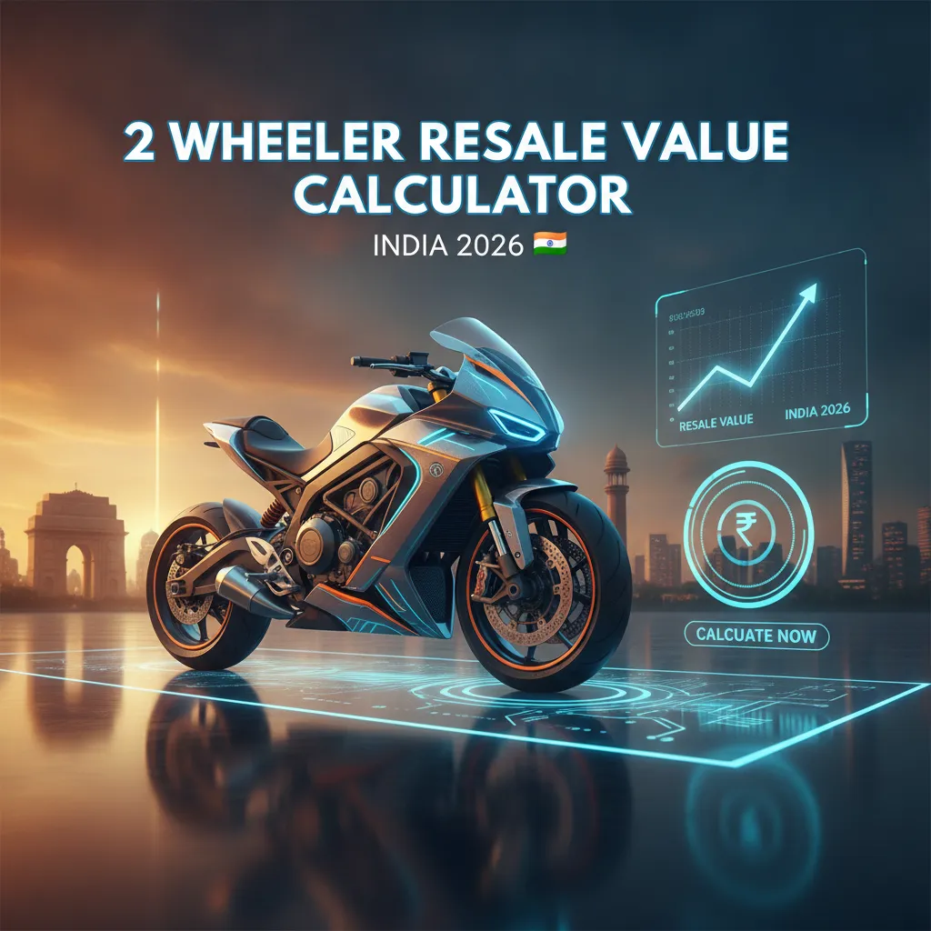 2 Wheeler Resale Value Calculator India 2026