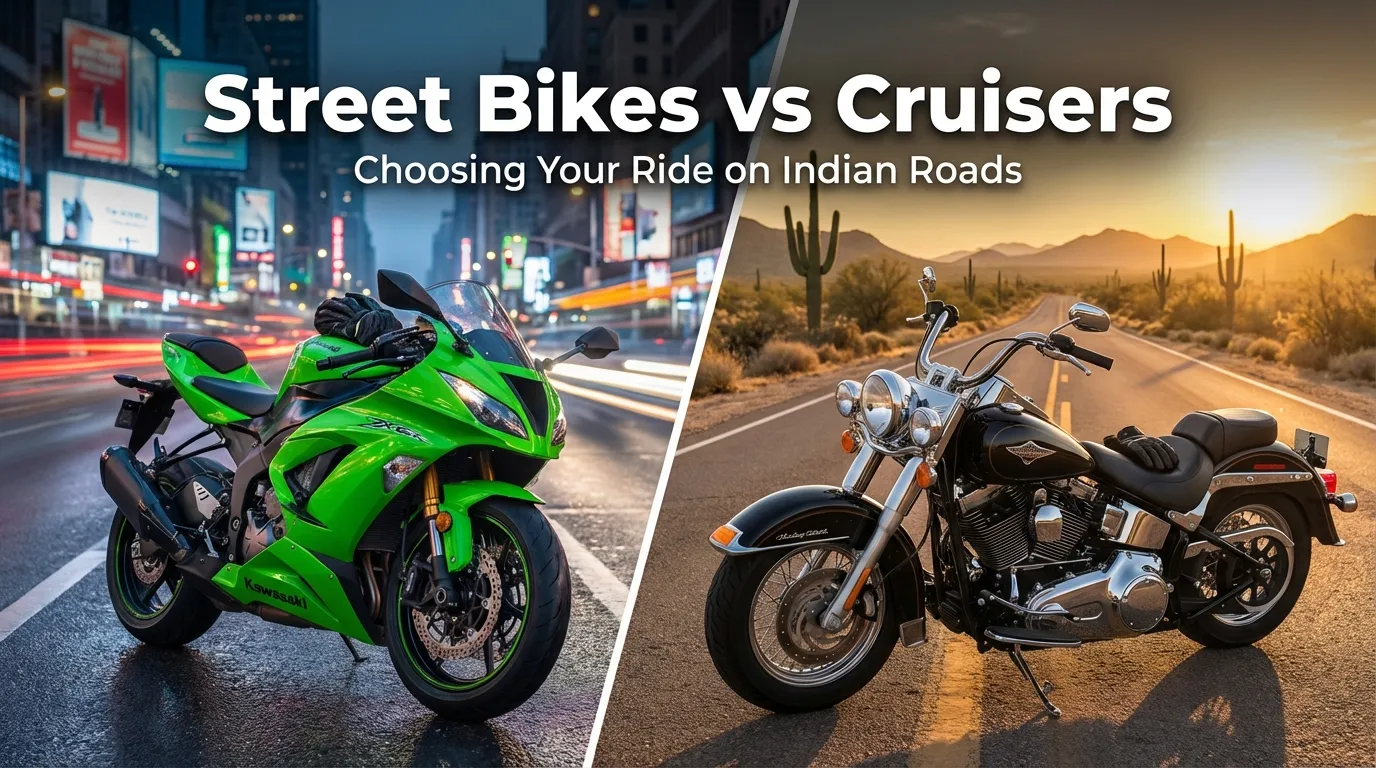 Street Bikes vs Cruisers: Which Ride is Right for YOU?