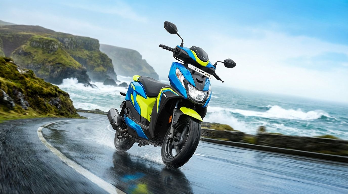 Hero Xoom 125 - Sporty scooter for young women