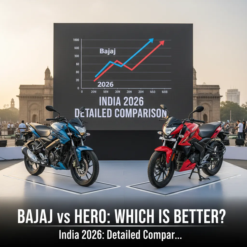 Bajaj vs hero which is better India 2026: Detailed Compar...