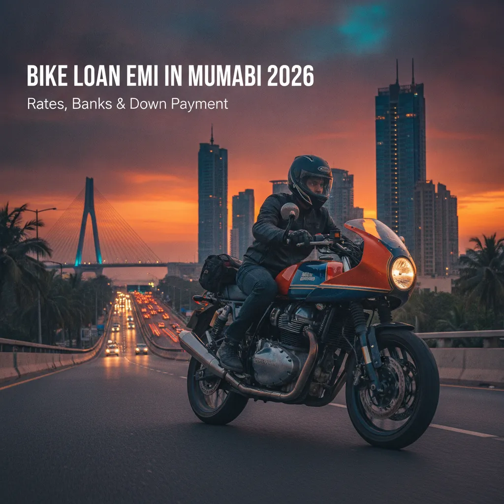 Bike Loan EMI in Mumbai 2026: Rates, Banks & Down Payment
