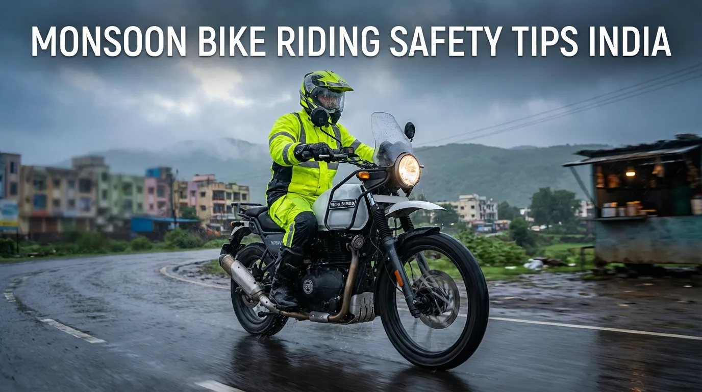 Monsoon Bike Riding Tips: Stay Safe in India's Rains