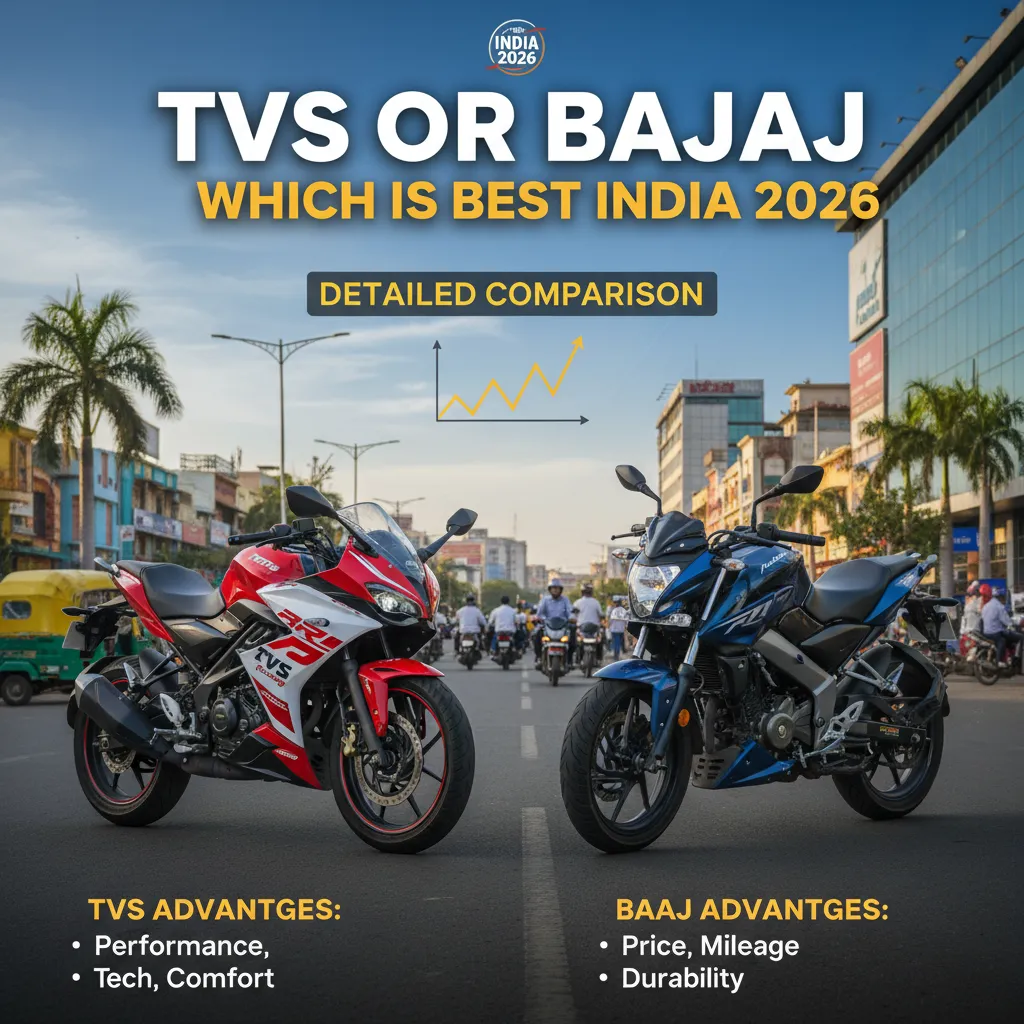 Tvs or bajaj which is best India 2026: Detailed Comparison