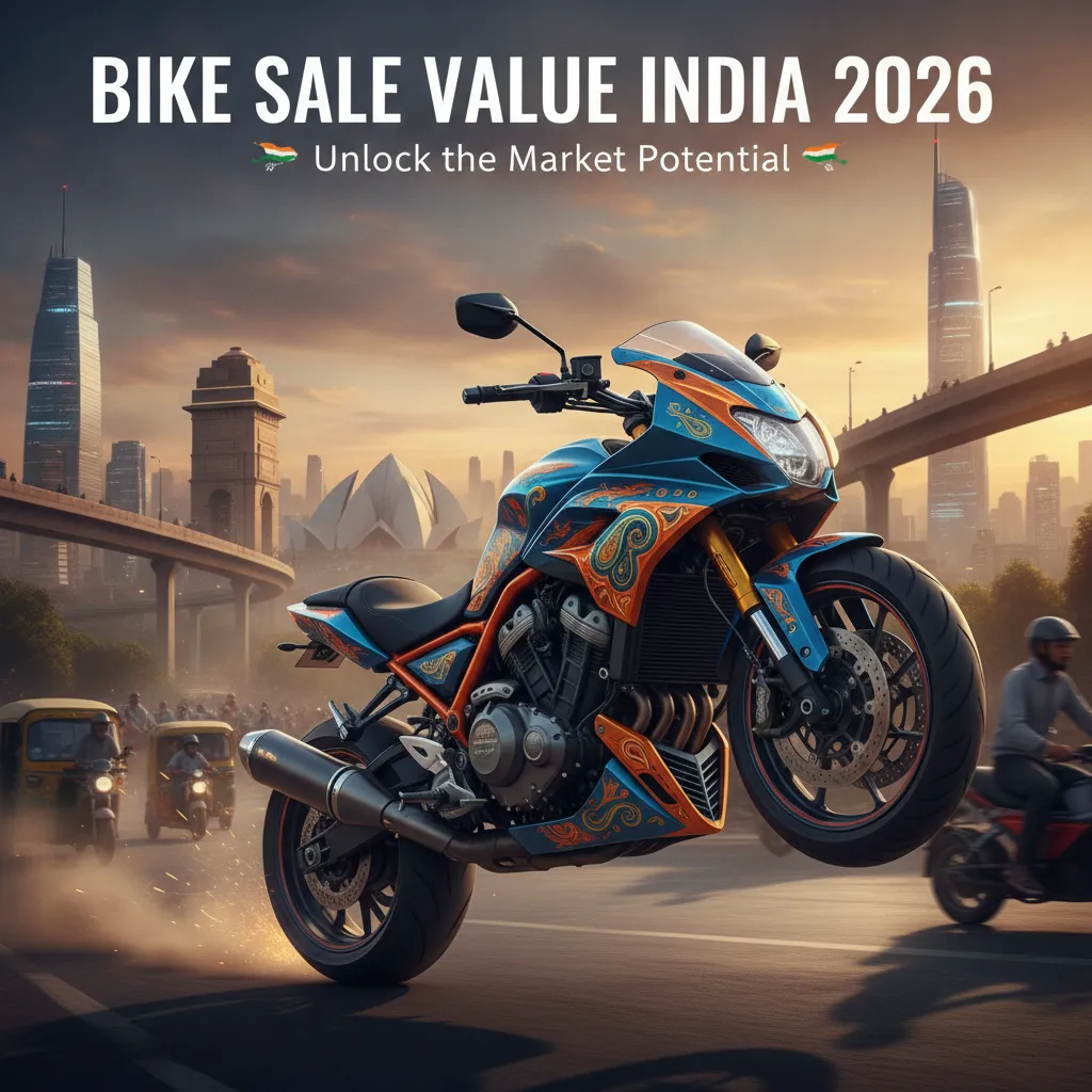 Bike Sale Value India 2026
