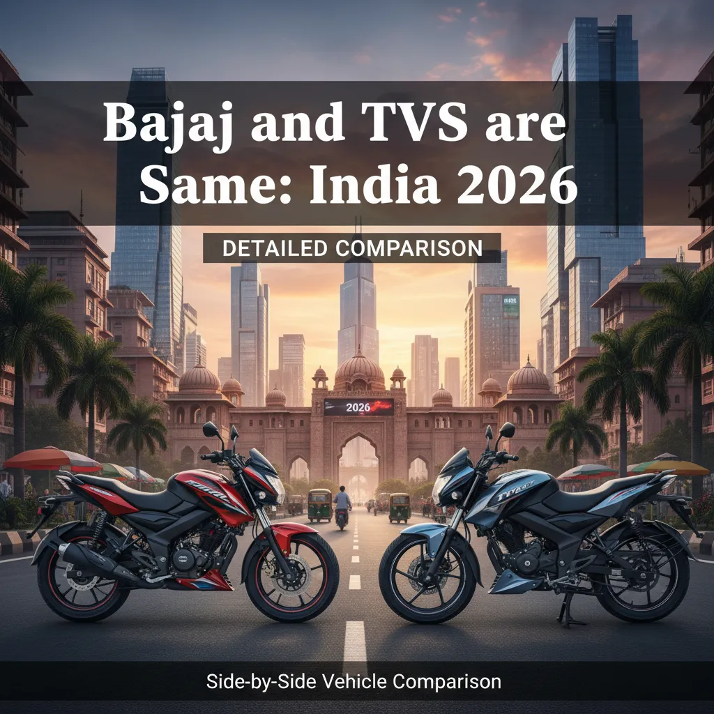 Bajaj and tvs are same India 2026: Detailed Comparison