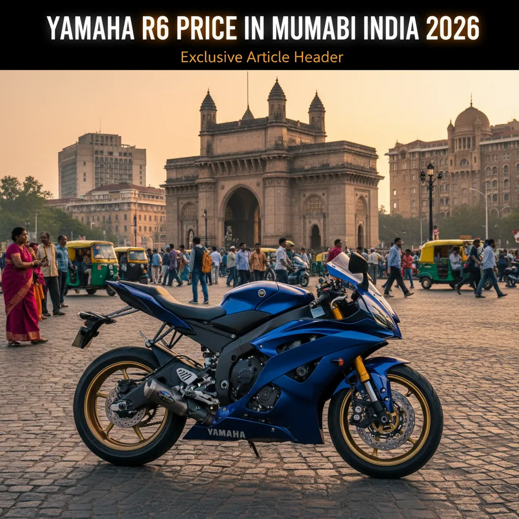 Yamaha r6 price in mumbai India 2026