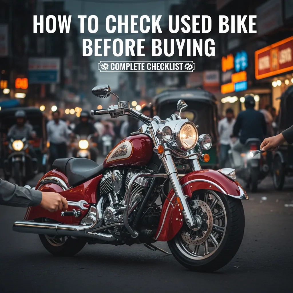 How to Check Used Bike Before Buying: Complete Checklist