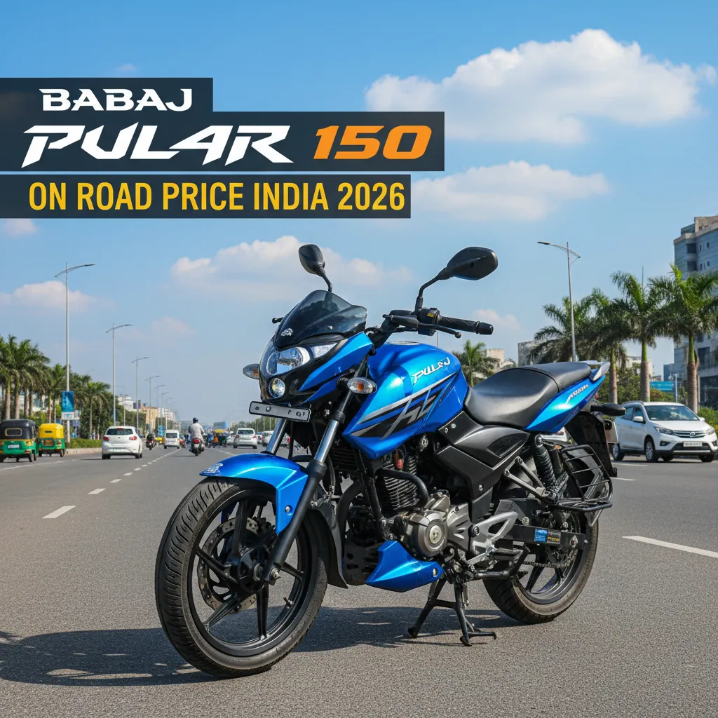 Bajaj pulsar 150 on road price India 2026