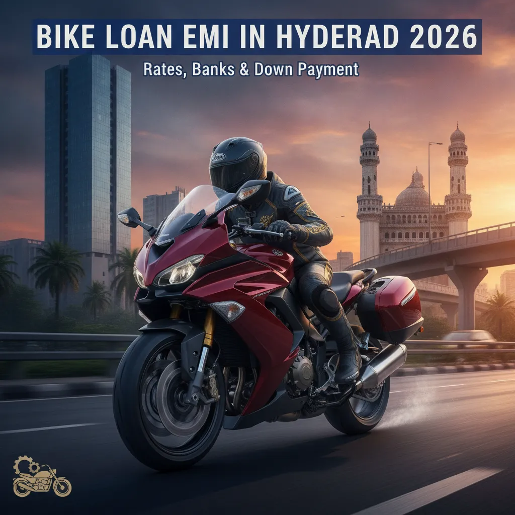 Bike Loan EMI in Hyderabad 2026: Rates, Banks & Down Payment