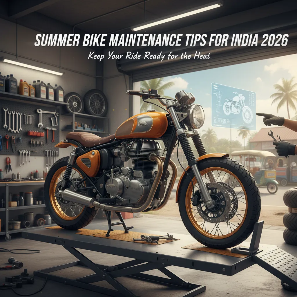 Summer Bike Maintenance Tips for India 2026