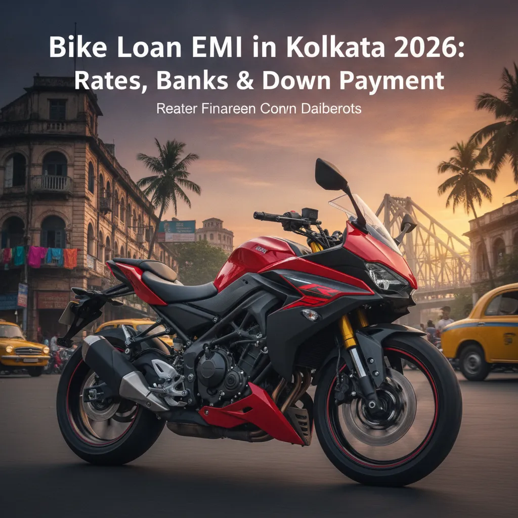 Bike Loan EMI in Kolkata 2026: Rates, Banks & Down Payment