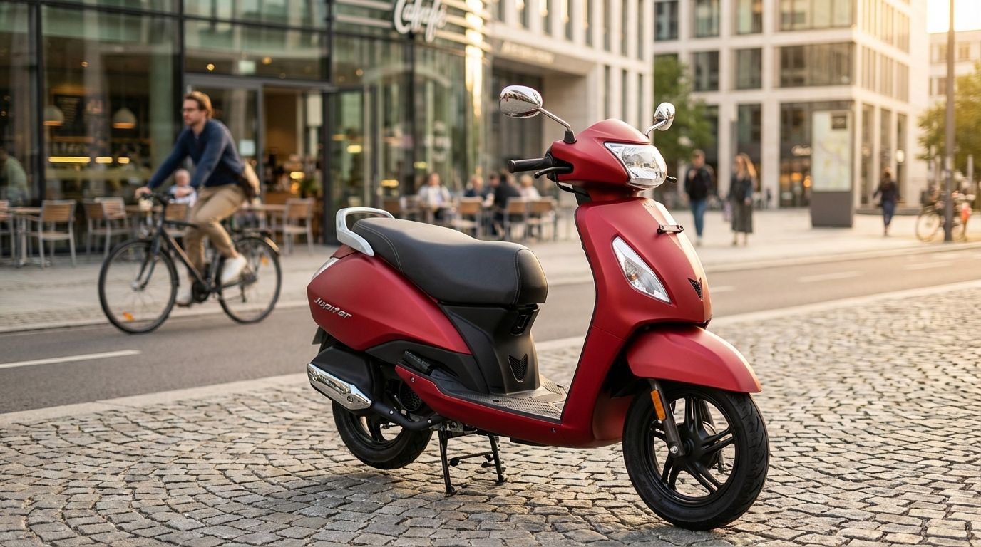 TVS Jupiter 110 - Best budget scooter for women